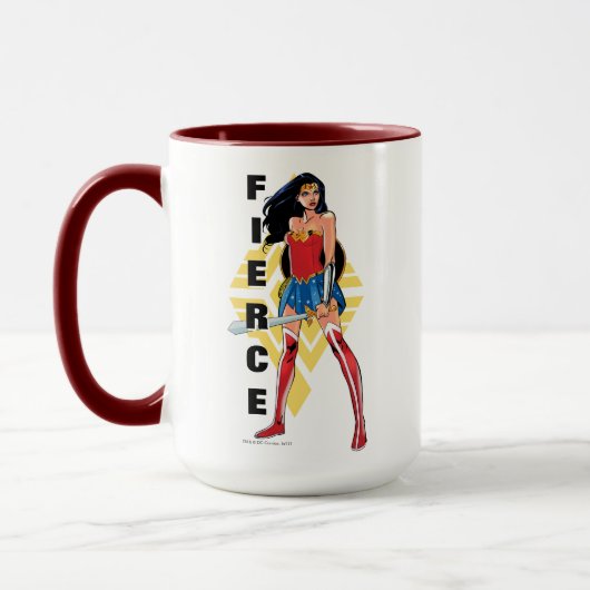 Wonder Woman with Sword - Fierce Tasse (Links)