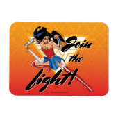 Wonder Woman with Sword - Join the Fight Magnet (Horizontal)