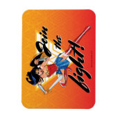 Wonder Woman with Sword - Join the Fight Magnet (Vertikal)