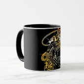 Wonder Woman Yellow Fade Tasse (Vorderseite Links)