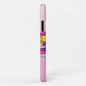 Wonder Woman Yellow Pink Comic Art Logo Case-Mate iPhone Hülle (Hinten/Rechts)