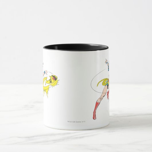 Wonder WomanThrows Crown Tasse (Zentrum)