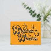 Wonder Womom Postkarte (Stehend Vorderseite)