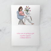 WONDERE FREUNDSCHAFTSKARTE DANKESKARTE (Innenseite)