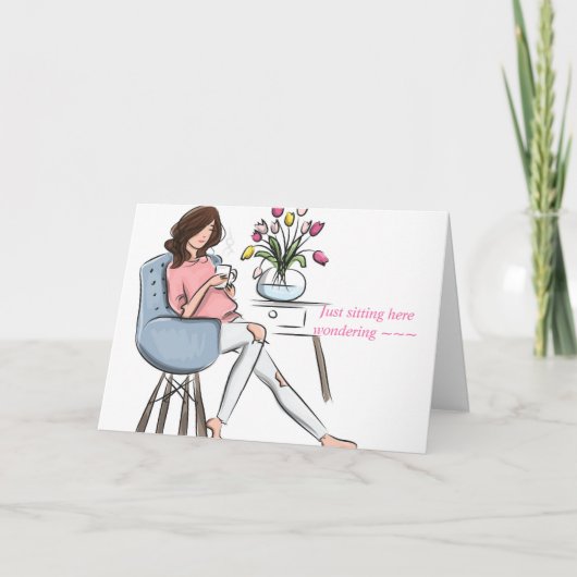 WONDERE FREUNDSCHAFTSKARTE DANKESKARTE (Vorderseite)