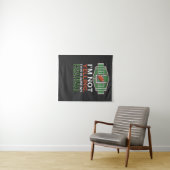 Wonderful American Football Coach Wandteppich (Beispiel (Horizontal))