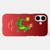 Wonderful Chinese Dragon Case-Mate iPhone Hülle (Rückseite (Horizontal))