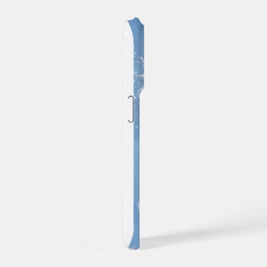 Wonderful Christmas Snow iPhone Hülle (Rechte Seite)