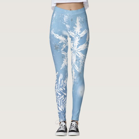Wonderful Christmas Snow Leggings (Vorderseite)