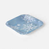 Wonderful Christmas Snow Pappteller (Gewinkelt)