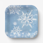 Wonderful Christmas Snow Pappteller (Vorderseite)