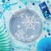Wonderful Christmas Snow Pappteller (Party)