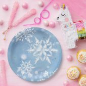 Wonderful Christmas Snow Pappteller (Party)