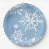 Wonderful Christmas Snow Pappteller (Vorderseite)