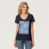 Wonderful Christmas Snow T-Shirt (Vorderseite Vollansicht)