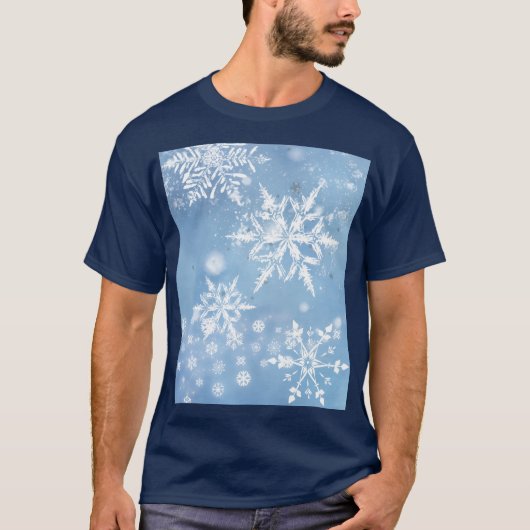 Wonderful Christmas Snow T-Shirt (Vorderseite)