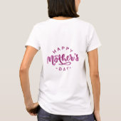 Wonderful motherday-desig T-Shirt (Rückseite)