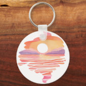 Wonderful Sunset Schlüsselanhänger (Vorderseite)