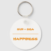 Wonderful Sunset Schlüsselanhänger (Rückseite)