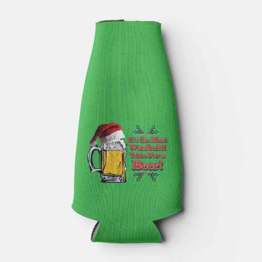 Wonderful time for a Beer Flaschenkühler (Vorderseite)