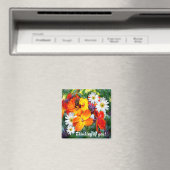 WONDERFUL WALL BLUME ~ Magnet (In Situ (Geschirrspüler))