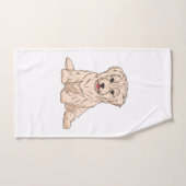 wonderfully cute havanese dog design handtuch (Handtuch)