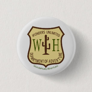 Wonderhussy Adventures Offizielles Abzeichen Button