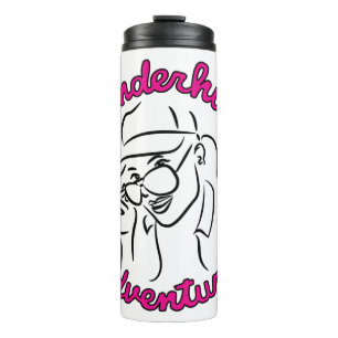 Wonderhussy Adventures Portrait Thermosbecher