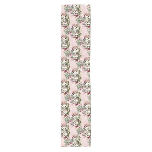Wonderland Alice Blush Pink Decke Kartenwächter (Vorderseite)