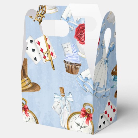 Wonderland Alice Geschenkschachtel (Geöffnet)