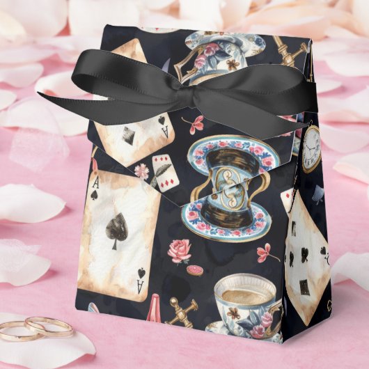 Wonderland Alice Geschenkschachtel (Hochzeit)