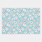 Wonderland Alice Pattern Wrapping Paper Geschenkpapier Set (Vorderseite 2)