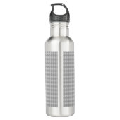 Wonderland Alice & Queen of Hearts Letter B Edelstahlflasche (Rückseite)