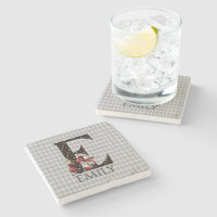 Wonderland Alice & Queen of Hearts Letter E