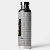 Wonderland Alice & Queen of Hearts Letter M Trinkflasche (links)