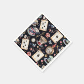 Wonderland Alice Serviette (Ecke)