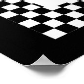 Wonderland Alice Zitat Poster (Ecke)