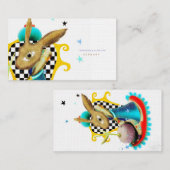 Wonderland Business Card Visitenkarte (Vorne/Hinten)