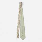 Wonderland Cards Pattern Necktie Tie Krawatte (Rückseite)