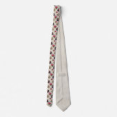 Wonderland Classic Pattern Necktie Tie Krawatte (Rückseite)