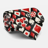 Wonderland Classic Pattern Necktie Tie Krawatte (Gerollt)