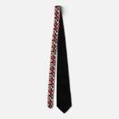 Wonderland Classic Pattern Necktie Tie Krawatte (Rückseite)
