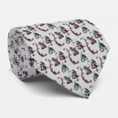 Wonderland Classic Pattern Necktie Tie Krawatte (Gerollt)