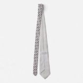 Wonderland Classic Pattern Necktie Tie Krawatte (Rückseite)