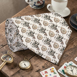 Wonderland Classic Pattern Necktie Tie Krawatte
