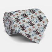 Wonderland Classic Teapot Pattern Necktie Tie Krawatte (Gerollt)