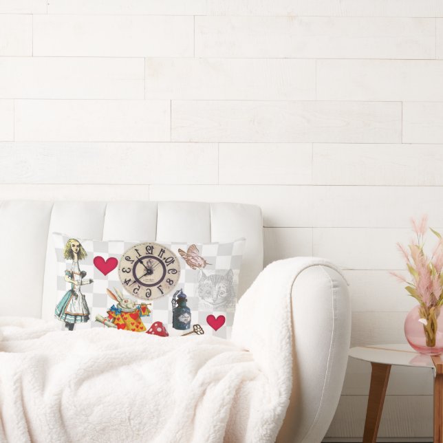 Wonderland Collage Lendenkissen (Liege)