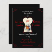 Wonderland Einladung (Vorne/Hinten)