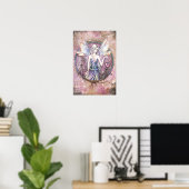 Wonderland Faiasy Fantasy Art Poster Print (Heimbüro)