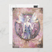 Wonderland Faiasy Fantasy Kunst, Dichtung und Musi Postkarte (Vorne/Hinten)